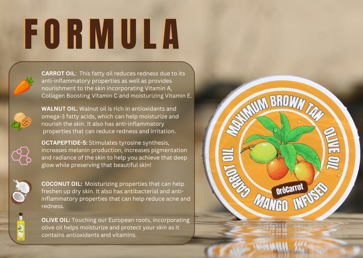 Mango Maximum Brown Tanning Gel