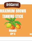 OroCarrot Mango Scented Tanning Stick - SPF 6